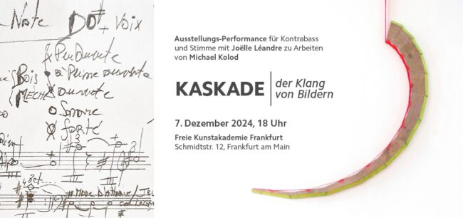 Kaskade-Performance mit Joëlle Léandre 24-1207